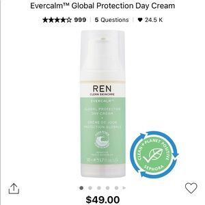 Ren evercalm global Protection day cream